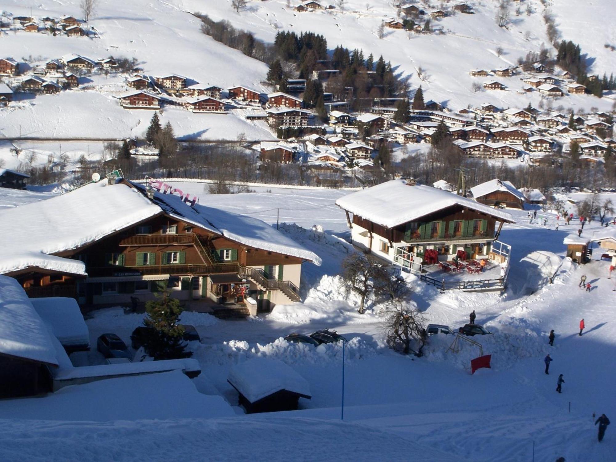 Hotel Les Bernards Praz-sur-Arly Exterior foto